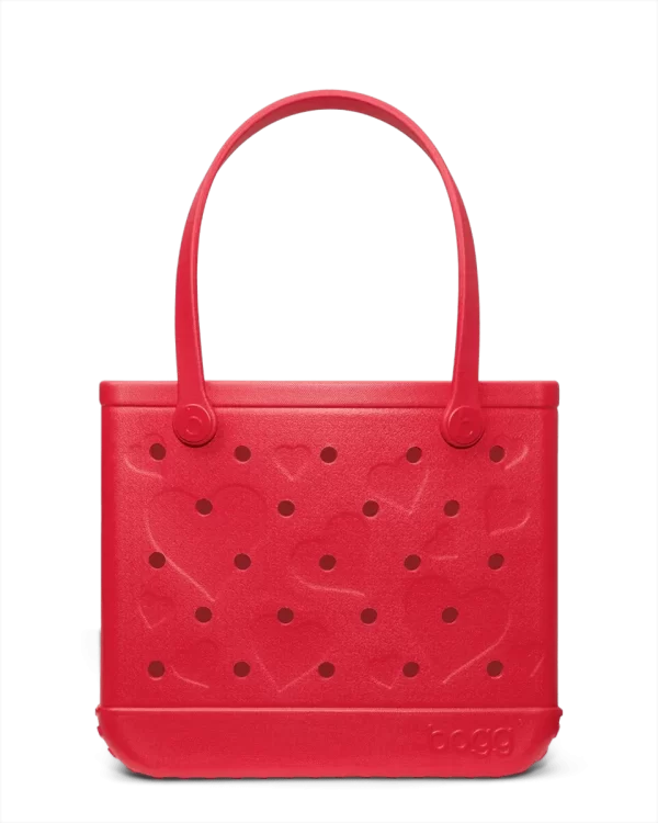 Baby Bogg Bag - Conversation Hearts Bright Red