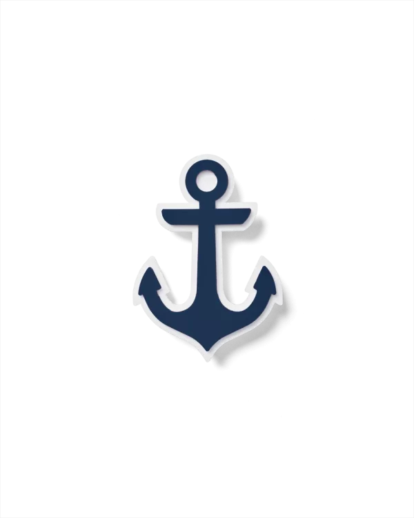 Bogg Bit - Navy Anchor